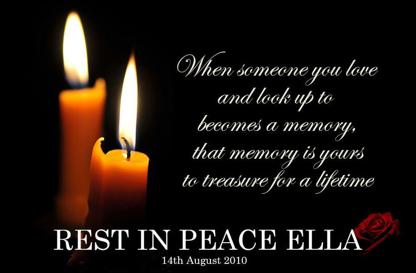 in memory of Ella