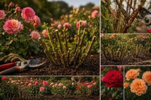 Pruning time for your roses in Australia